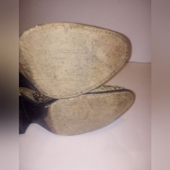 Boots J.B. Dillon Reserve Python Snake Western Men's Size 7D JBR1001D - Picture 10 of 10